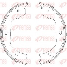 4740.00 REMSA Комплект гальмівних колодок, стояночная тормозная система