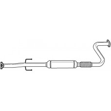 23426 SIGAM Середній глушник вихлопних газів