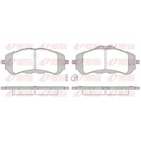 1559.00 REMSA Комплект гальмівних колодок дисковий гальм