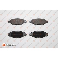 1617254780 EUROREPAR Комплект гальмівних колодок дисковий гальм