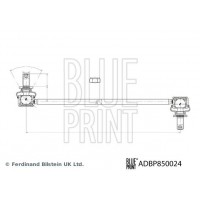 ADBP850024 BLUE PRINT Тяга стійка стабілізатор