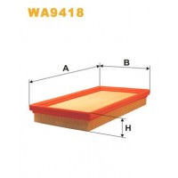 WA9418 WIX FILTERS Повітряний фільтр