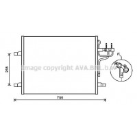 FDA5483 AVA QUALITY COOLING Конденсатор кондиціонера