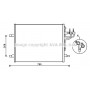 FDA5483 AVA QUALITY COOLING Конденсатор кондиціонера