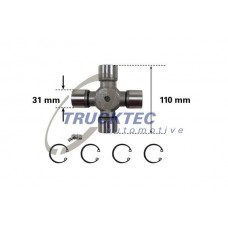 01.34.038 TRUCKTEC AUTOMOTIVE Шарнір продольний вал