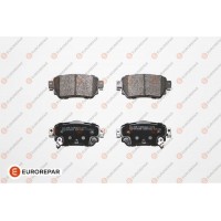 1667816580 EUROREPAR Комплект гальмівних колодок дисковий гальм