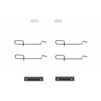 1 987 474 197 BOSCH Комплектуючі колодки дискового гальма