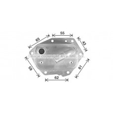 CN3326 AVA QUALITY COOLING масляний радіатор двигунне олива