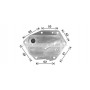 CN3326 AVA QUALITY COOLING масляний радіатор двигунне олива
