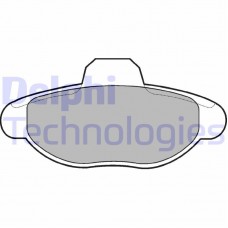 LP771 DELPHI Комплект гальмівних колодок дисковий гальм