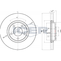 78BD3273-2 ICER Гальмівний диск