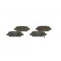 0 986 495 089 BOSCH Комплект гальмівних колодок дисковий гальм