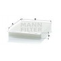 CU 2143 MANN-FILTER Фільтр повітря у внутрішньому просторі