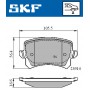 VKBP 90023 SKF Комплект гальмівних колодок дисковий гальм