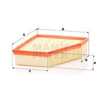 C 29 230 MANN-FILTER Повітряний фільтр