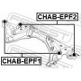 CHAB-EPF1 FEBEST Ремкомплект, балка моста