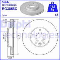 BG3868C DELPHI Гальмівний диск
