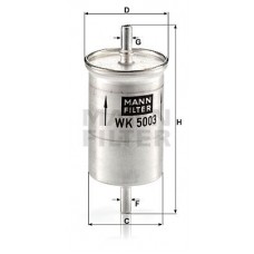 WK 5003 MANN-FILTER Паливний фільтр