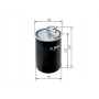 F 026 402 086 BOSCH Паливний фільтр