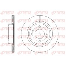 61621.10 REMSA Гальмівний диск