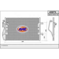 43073 AHE Конденсатор кондиціонера