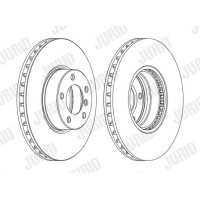 562384JC-1 JURID Гальмівний диск