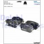 LP3145 DELPHI Комплект гальмівних колодок дисковий гальм