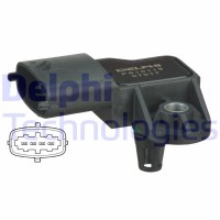PS10119 DELPHI Датчик тиск у впускній трубі