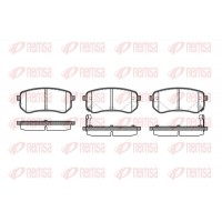 1135.02 REMSA Комплект гальмівних колодок дисковий гальм