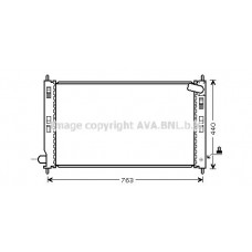 MT2201 AVA QUALITY COOLING Радіатор охолодження двигуна