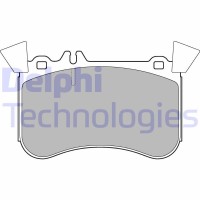 LP3242 DELPHI КомплеК т гальмівних колодок, дискове гальмо