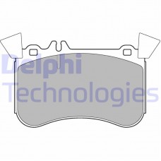 LP3242 DELPHI КомплеК т гальмівних колодок, дискове гальмо