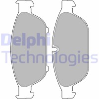 LP2238 DELPHI Комплект гальмівних колодок дисковий гальм