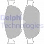 LP2238 DELPHI Комплект гальмівних колодок дисковий гальм