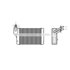 VN6069 AVA QUALITY COOLING Теплообмінник обігрів салону