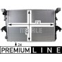CR 805 000P MAHLE Радіатор охолодження двигуна