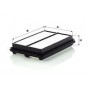 C 27 002 MANN-FILTER Повітряний фільтр