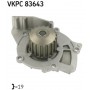 VKPC 83643 SKF Водяний насос охолодження двигуна