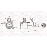 063721096010 MAGNETI MARELLI Стартер