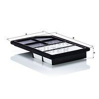 C 31 038 MANN-FILTER Повітряний фільтр