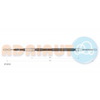 27.0215 ADRIAUTO Тросик, cтояночный тормоз