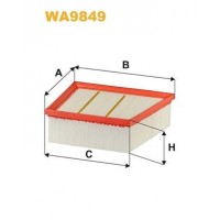 WA9849 WIX FILTERS Повітряний фільтр