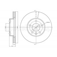 800-507 CIFAM Гальмівний диск
