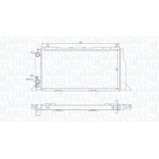350213406000 MAGNETI MARELLI Радіатор охолодження двигуна