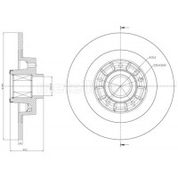 23-1502 METELLI Гальмівний диск