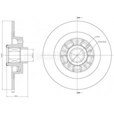 23-1502 METELLI Гальмівний диск