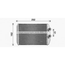 RT6661 AVA QUALITY COOLING Теплообмінник обігрів салону