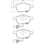 P 85 085 BREMBO Комплект гальмівних колодок дисковий гальм