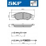VKBP 80607 E SKF Комплект гальмівних колодок дисковий гальм