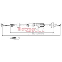 10.3443 METZGER Трос управління зчепленням